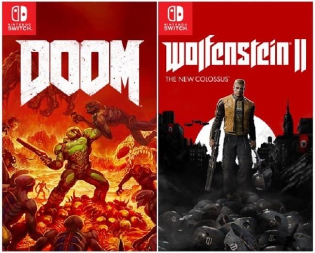 DOOM e Wolfenstein 2: The New Colossus presto per Nintendo Switch