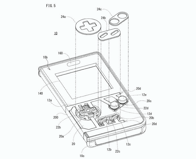 Nintendo brevetta una cover Game Boy per smartphone