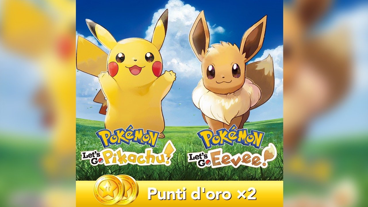 Preordina Pokémon: Let’s Go e ricevi fino a 6 euro di buono!