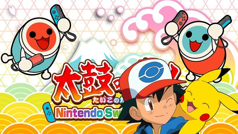Un DLC a tema Pokémon in arrivo per il gioco musicale Taiko no Tatsujin!