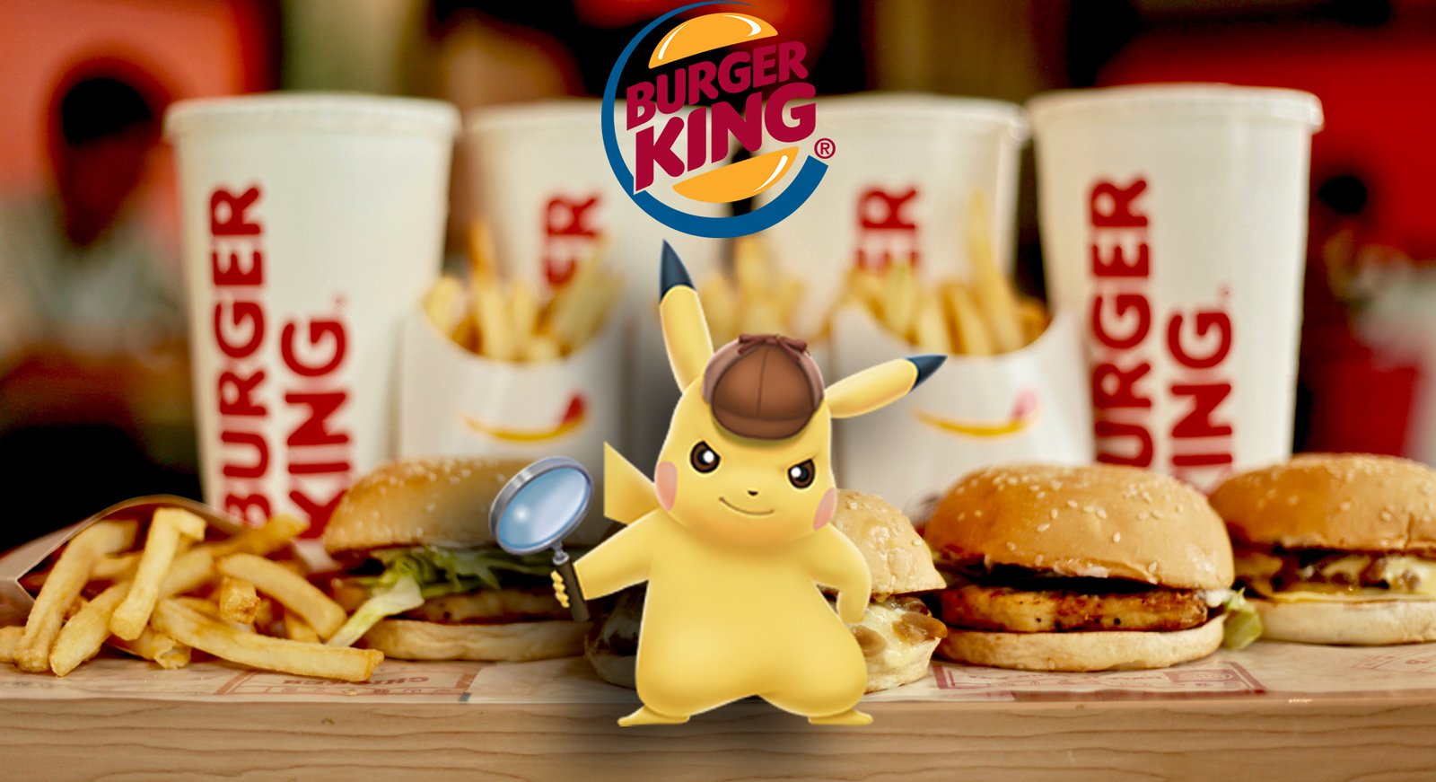 Burger King, collezione in arrivo per Detective Pikachu