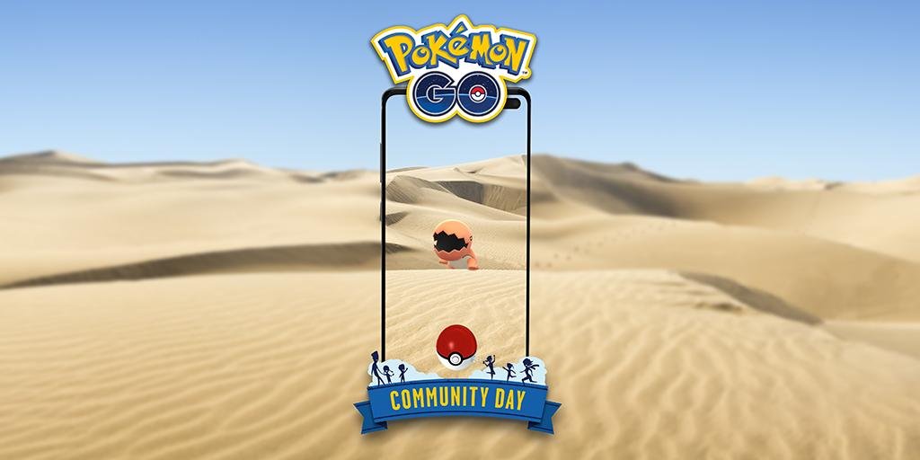 Pokémon GO: Trapinch sarà il protagonista del prossimo Community Day