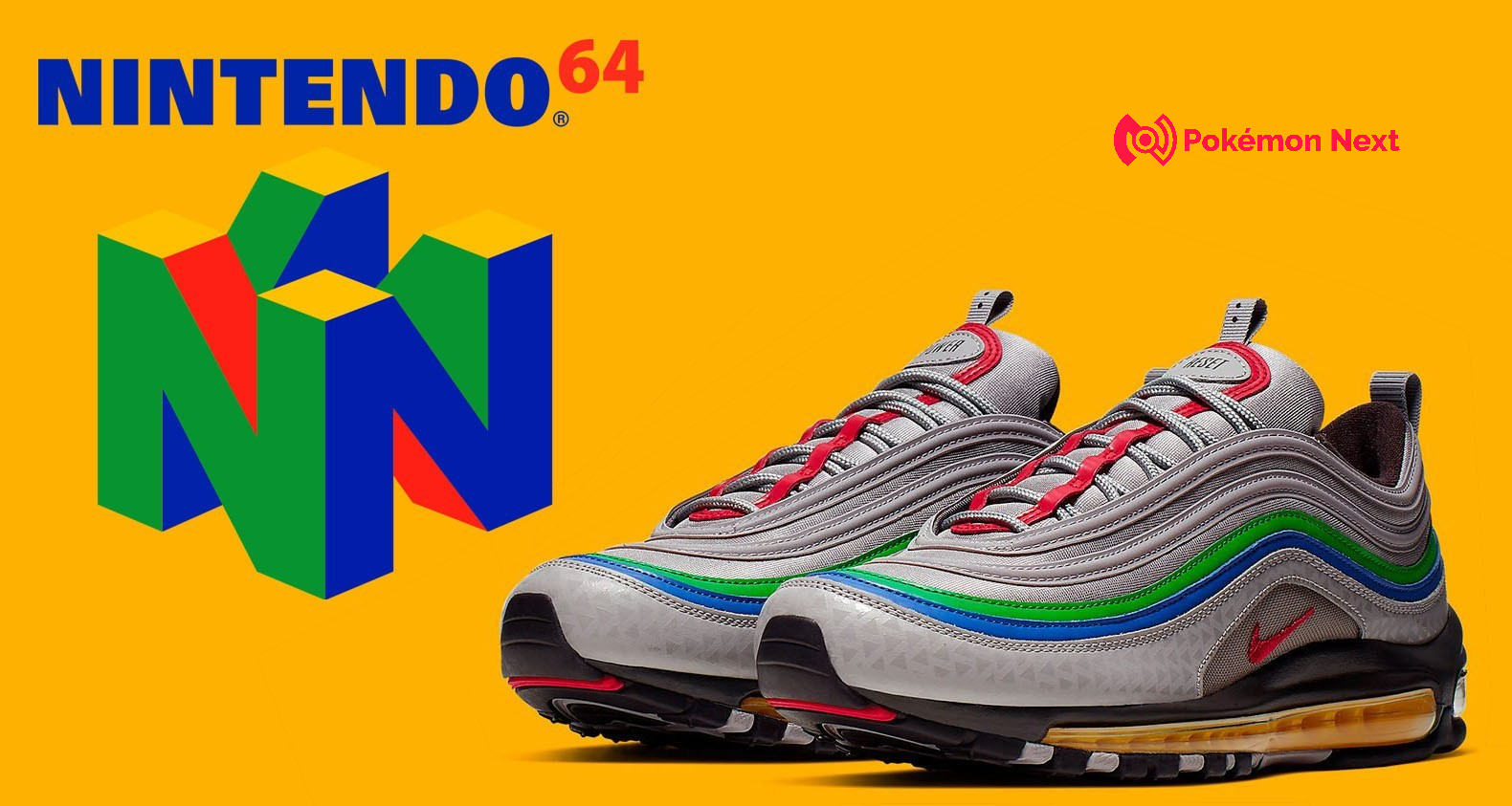 Annunciati data d’uscita e prezzo delle Nike Air Max ’97 con tema Nintendo 64!