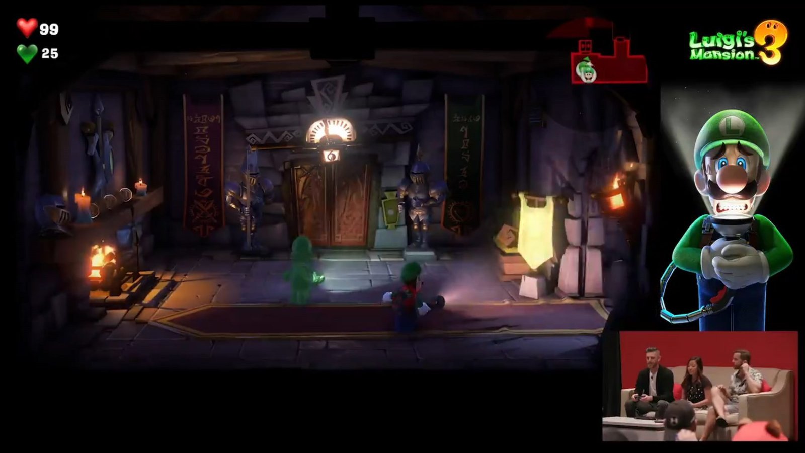 Nuovo fantastico gameplay di Luigi’s Mansion 3 con commento di uno sviluppatore!