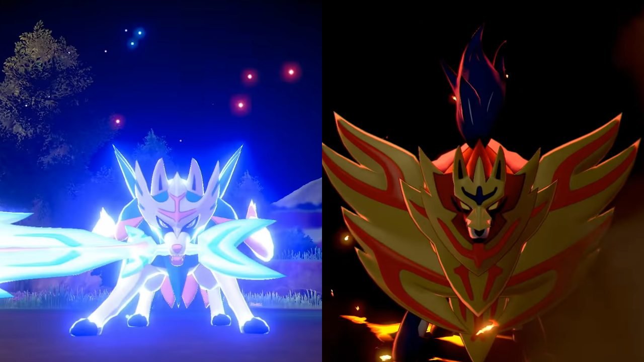 Svelate le fantastiche mosse esclusive di Zacian e Zamazenta in un nuovo trailer!