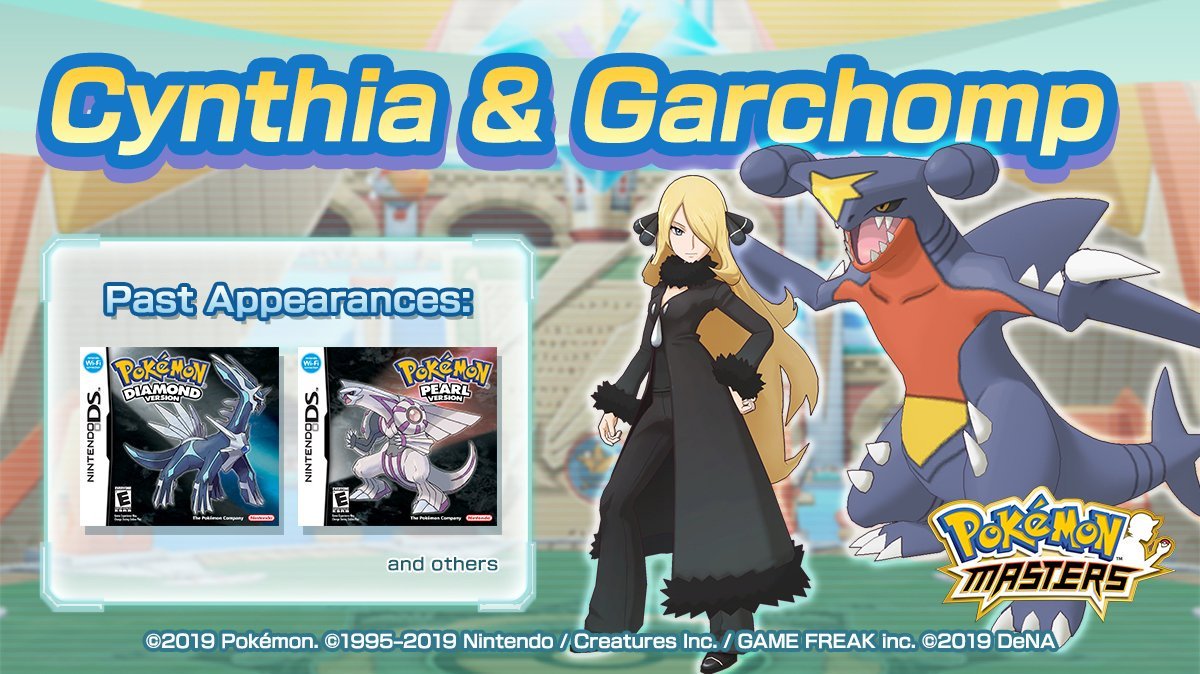 Camilla & Garchomp in arrivo su Pokémon Masters!