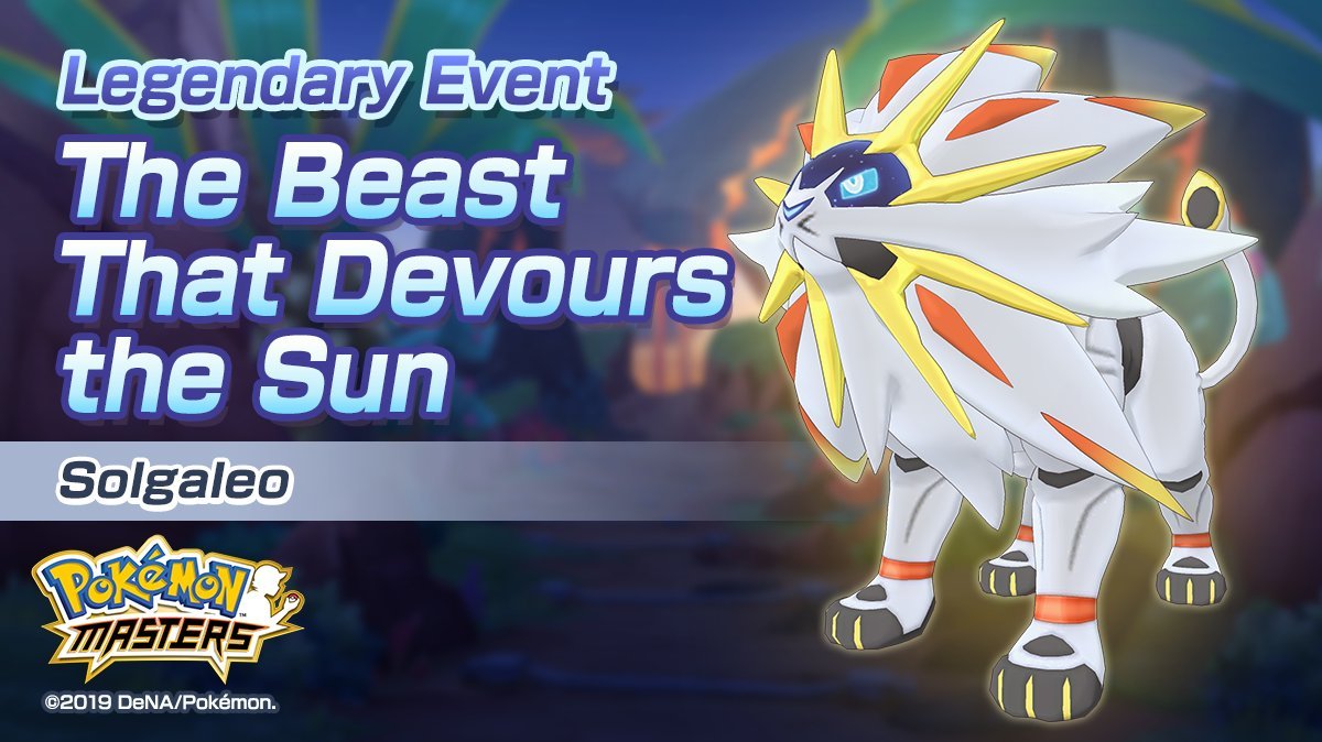 Pokémon Masters: In arrivo l’evento dedicato a Solgaleo!