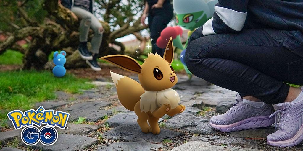 La modalità AR di gruppo è disponibile su Pokémon GO!