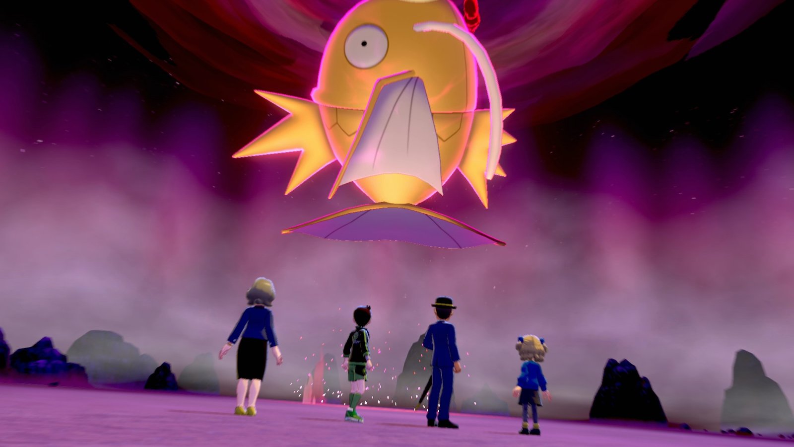 Cerca Magikarp cromatico nei Raid Dynamax di Pokémon Spada e Scudo!