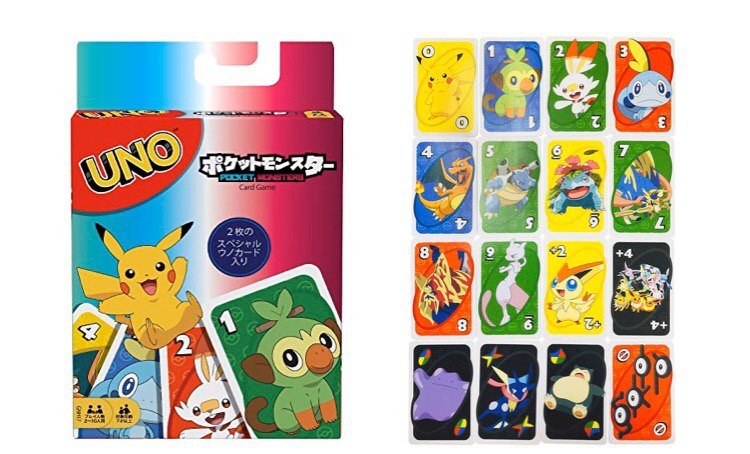 In arrivo le carte UNO a tema Pokémon!
