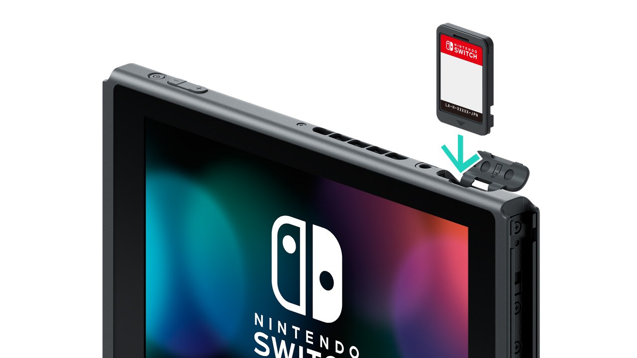 Attenzione! Non inserite niente nello slot cartucce della vostra Switch