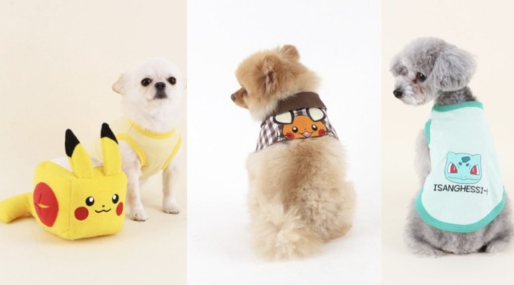 Fai diventare il tuo cane un Pokémon con questi splendidi accessori!