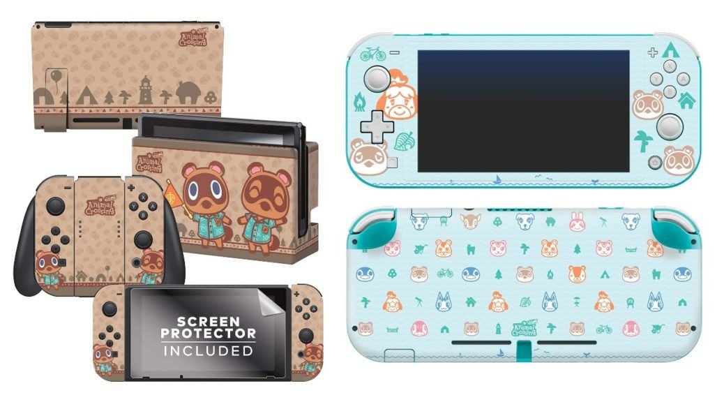 Animal Crossing: nuove skin per Nintendo Switch e Nintendo Switch Lite disponibili negli USA