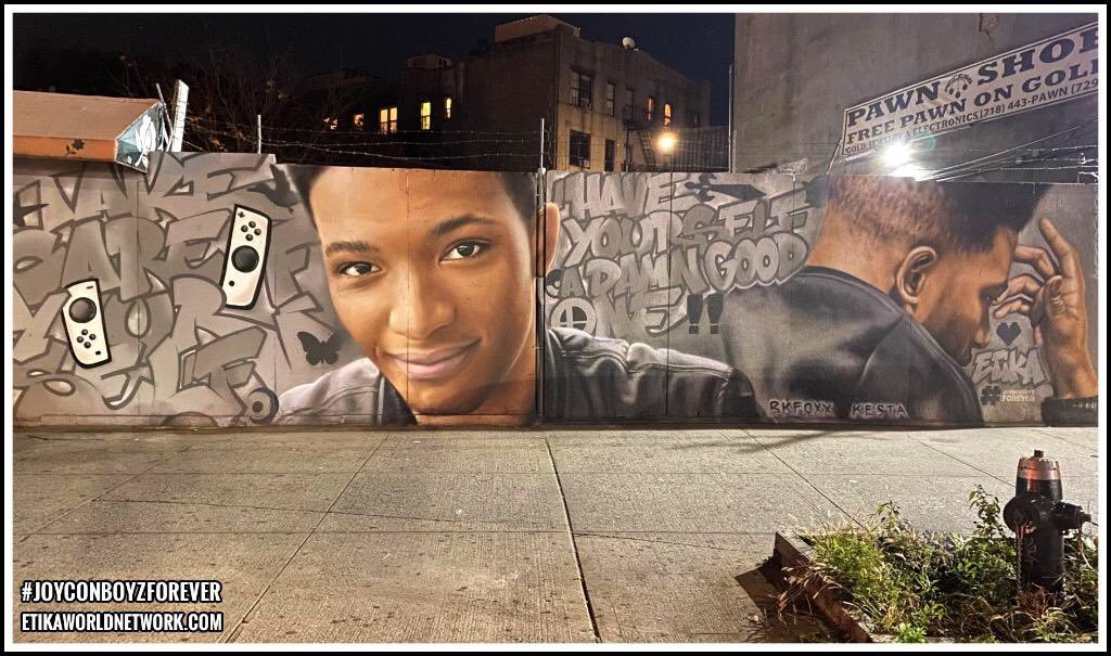 Il murale di Brooklyn dedicato a Etika è diventato un Pokéstop in Pokémon GO grazie ai fan