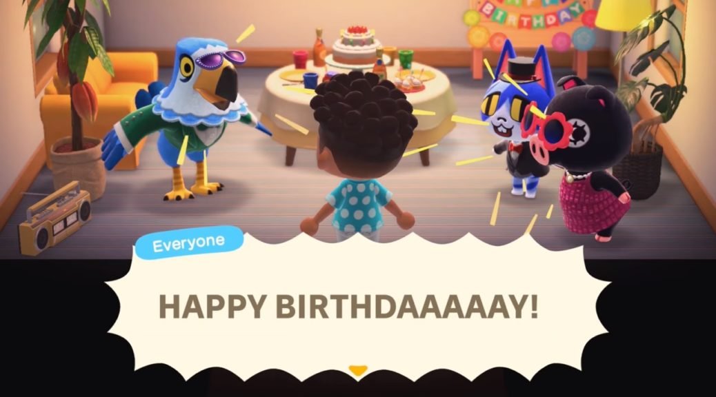 Animal Crossing: New Horizons, ecco come si festeggerà il vostro compleanno all’interno del gioco!