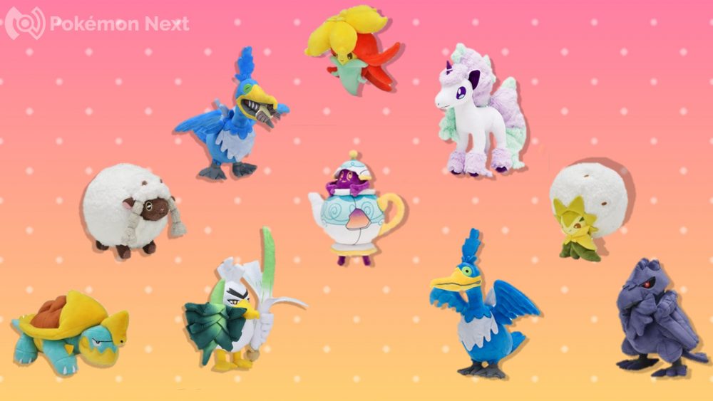 Peluches dei Pokémon di Galar