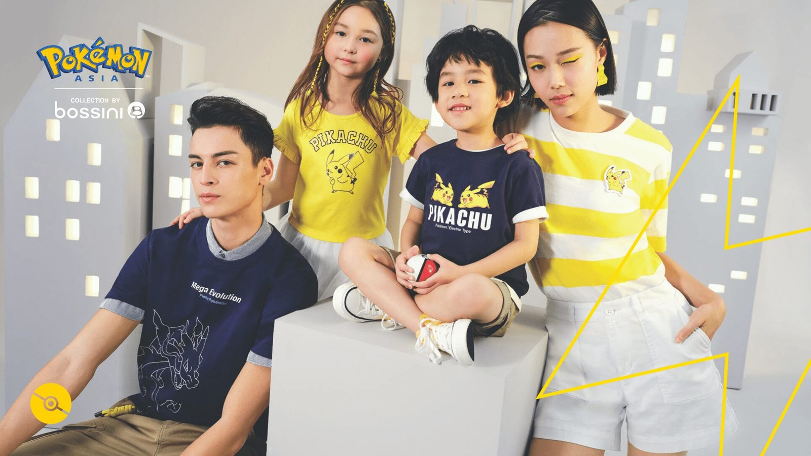 Arriva una nuova linea di abbigliamento a tema Pokémon firmata Bossini!