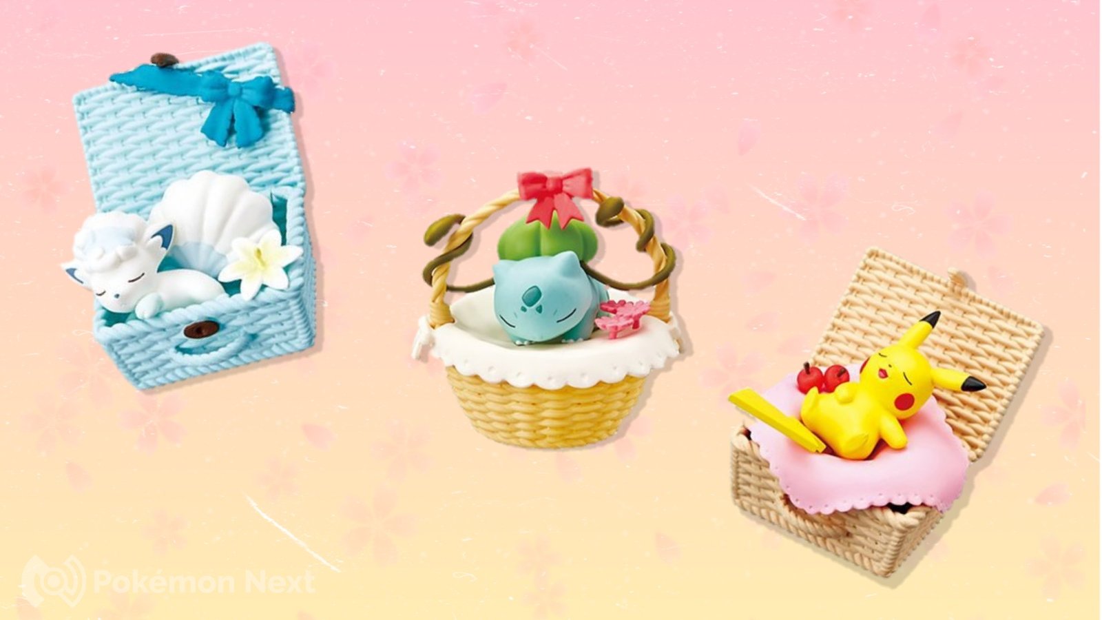 Rilasciata la collezione di giocattoli Pokémon in miniatura di Re-Ment!