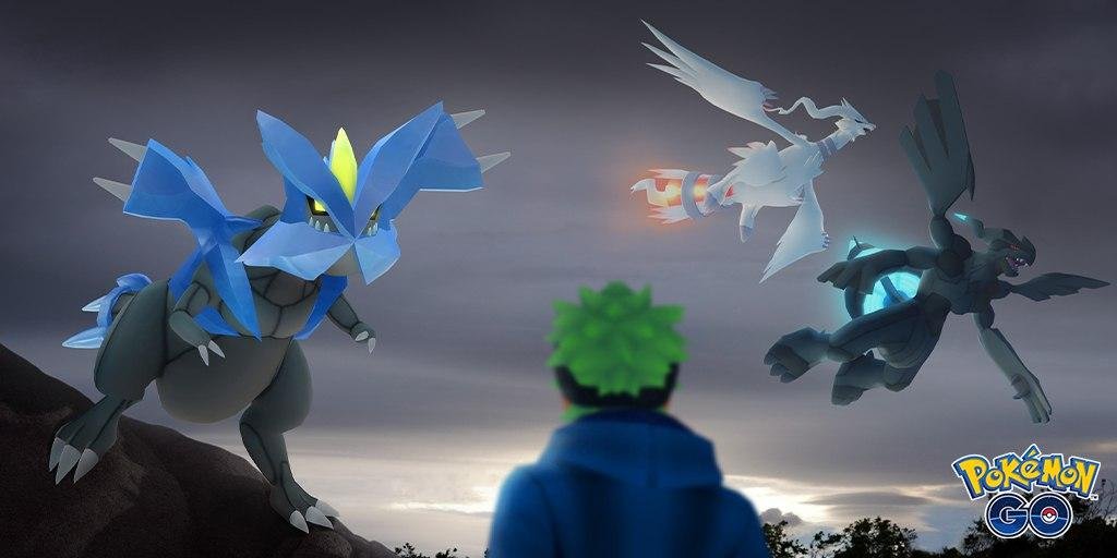 Pokémon GO: in arrivo Reshiram, Zekrom e Kyurem nei raid a 5 stelle!