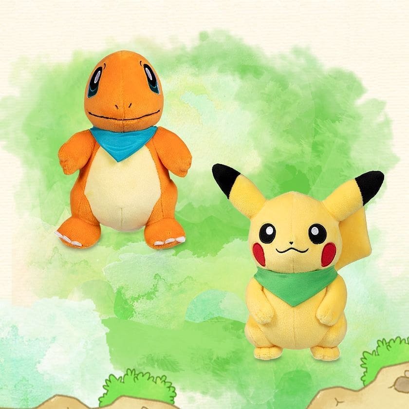 Acquistabili i peluche di Pokémon Mystery Dungeon: Squadra di soccorso DX!