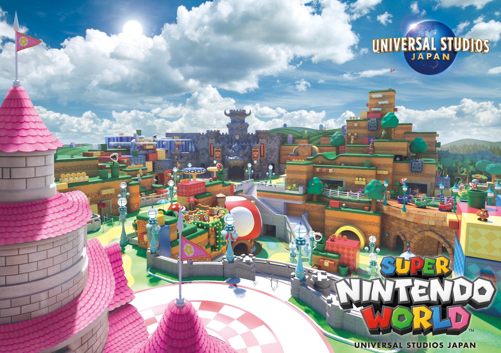 Rilasciato un video che mostra nuove zone del Super Nintendo World