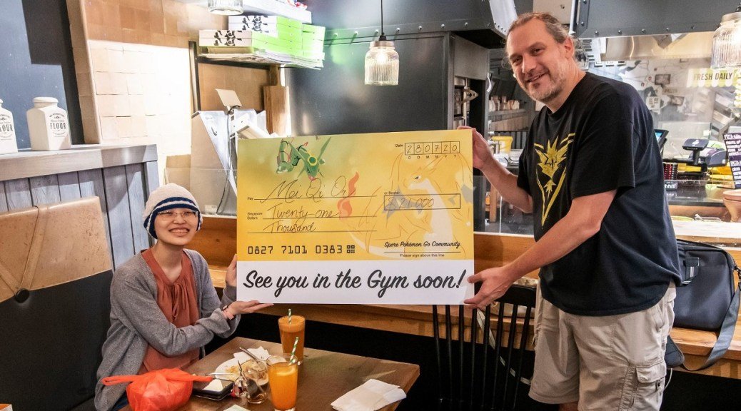 Pokémon GO: La Community di Singapore ha organizzato una raccolta fondi per una giocatrice malata di cancro!