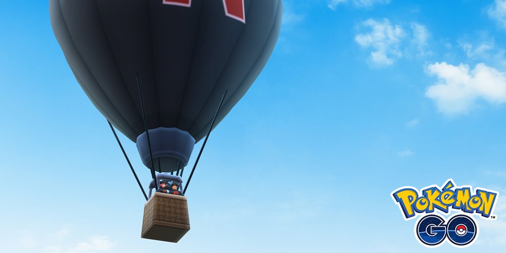 Pokémon GO: sono arrivate le Mongolfiere Rocket!