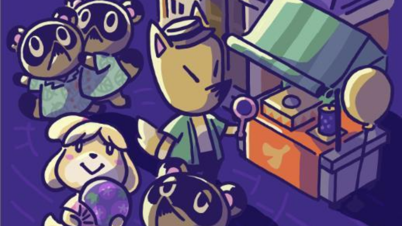 Animal Crossing: New Horizons: ecco un artwork dedicato ai fuochi d'artificio!