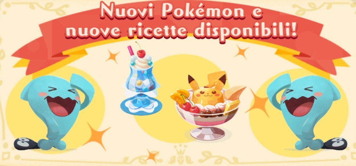 Ufficialmente disponibili Wobbuffet e nuovi livelli su Pokémon Café Mix!