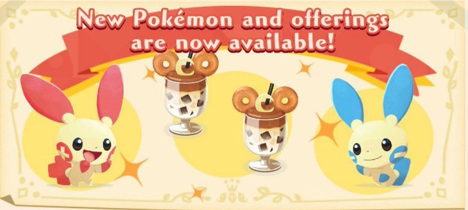 Pokémon Café Mix: nuovi ordini sono ora disponibili!