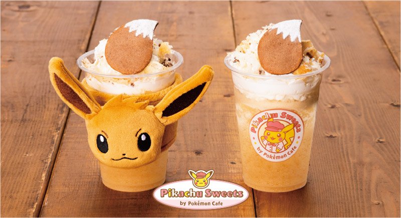 Frappé “Coda di Eevee” in arrivo nei Pokémon Café!