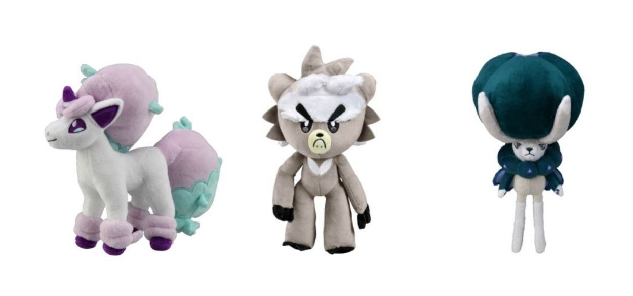 Mostrati i peluche di Kubfu, Calyrex e Ponyta forma Galar!