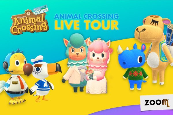 Animal Crossing: New Horizons arriva a Torino con il Live Tour del parco Zoom!