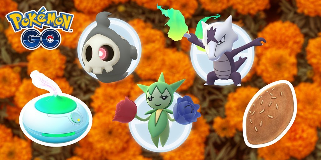 Pokémon GO celebra il “Día de Los Muertos” con un nuovo evento!