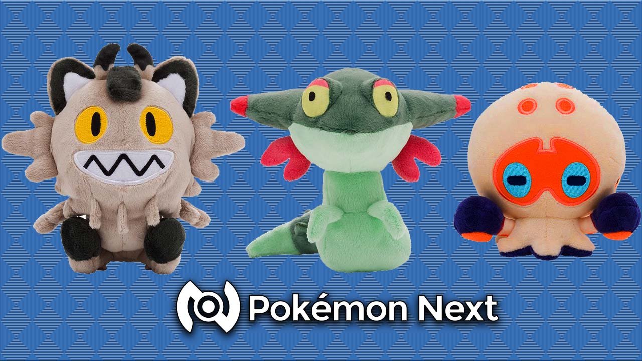 Pokémon Center: annunciati i peluche di Dreepy, Clobbopus e Meowth di Galar