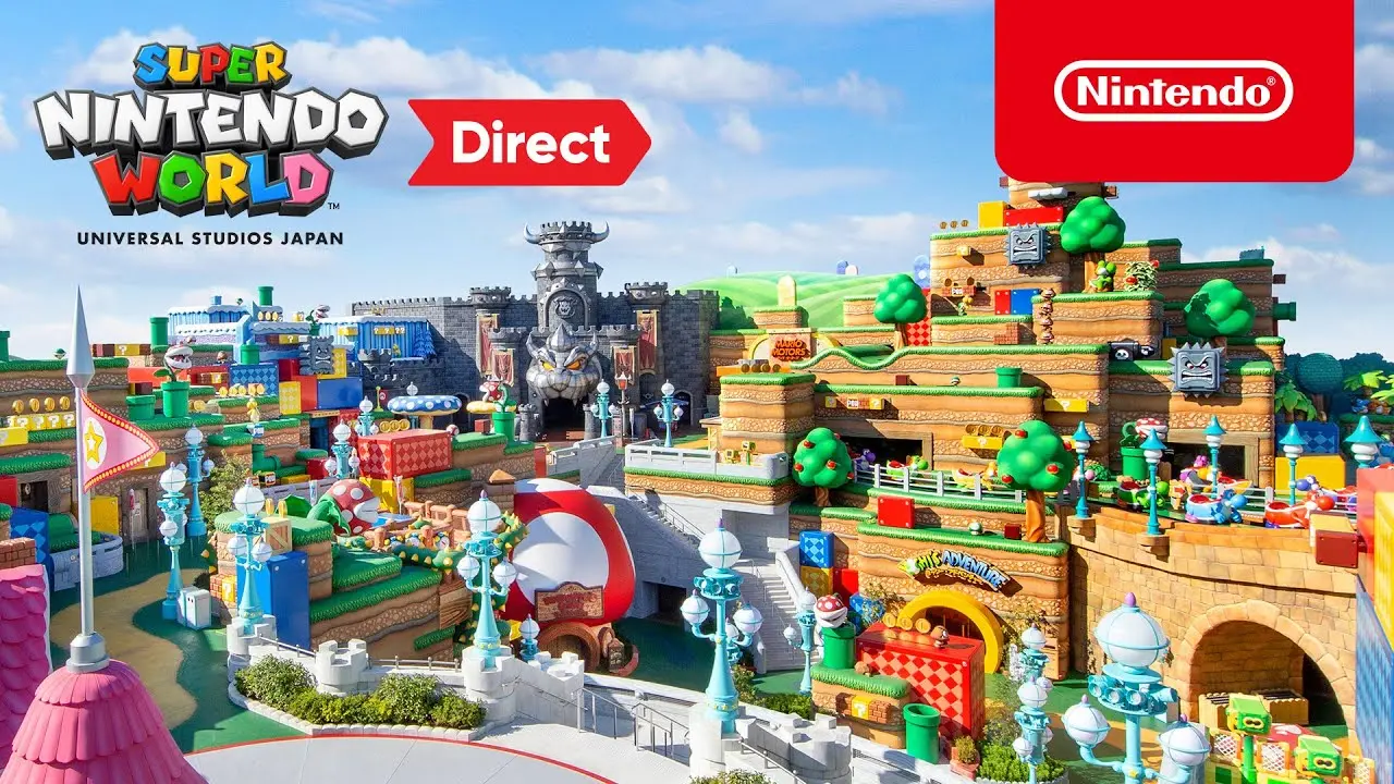 Super Nintendo World Direct: Shigeru Miyamoto ci porta a fare un tour del nuovo parco a tema
