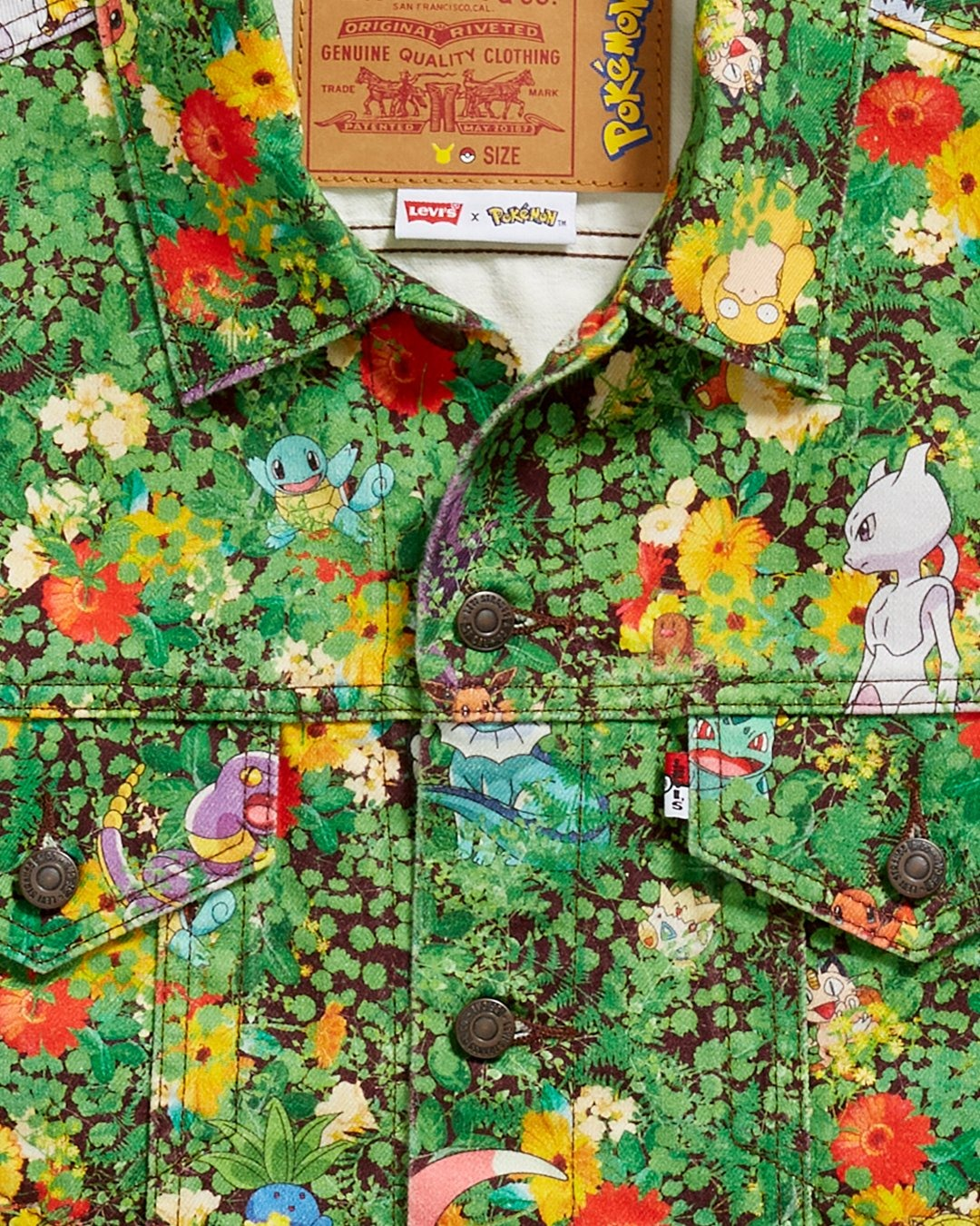 Levi’s e Pokémon collaborano insieme per un’esclusiva linea di vestiti