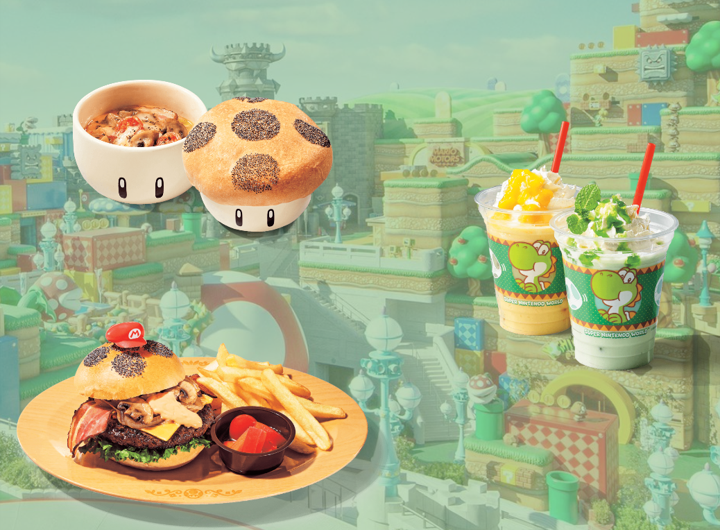 Rivelati i piatti disponibili nel Super Nintendo World!