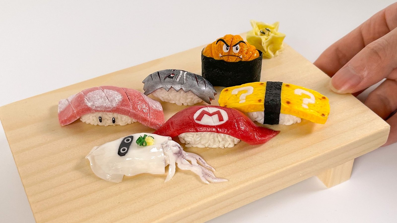 Artista crea il sushi di Super Mario!