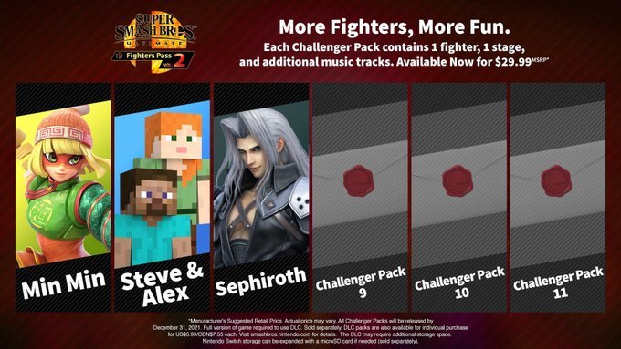 Confermate nuove informazioni su Super Smash Bros. Ultimate nel Nintendo Direct di domani!