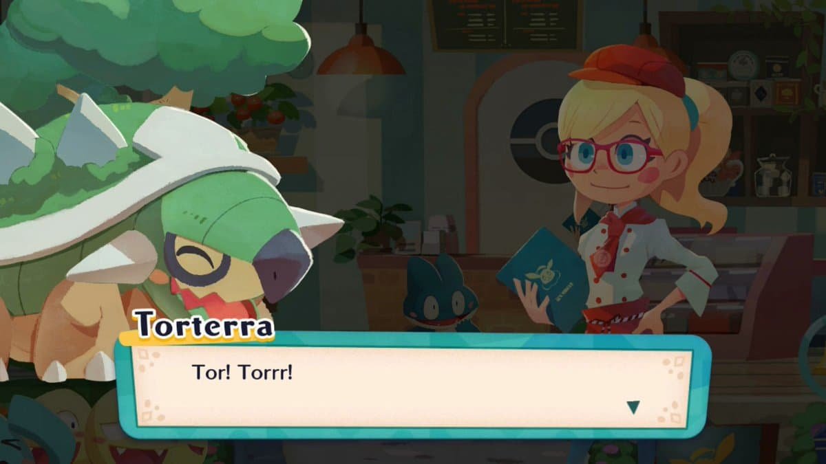 Torterra ritorna su Pokémon Café Mix per un periodo limitato!