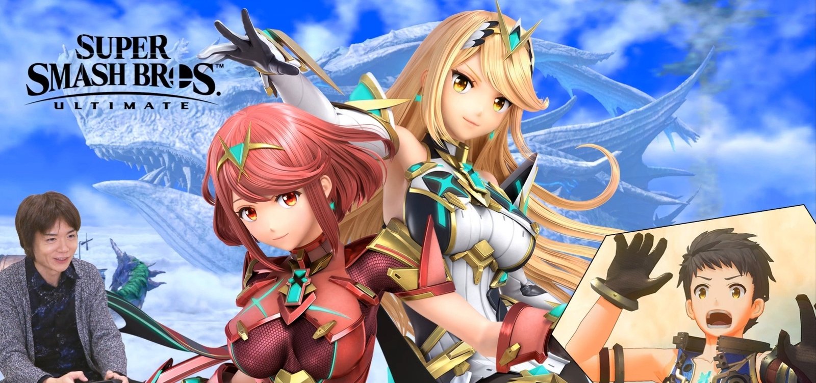 Pyra/Mythra in Smash Ultimate: svelata data d’uscita e nuove informazioni dalla diretta di Sakurai