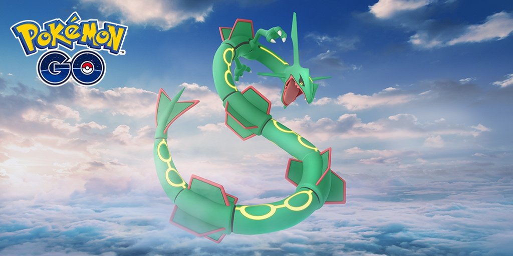 Pokémon GO: Rayquaza fa il suo ritorno nei Raid!