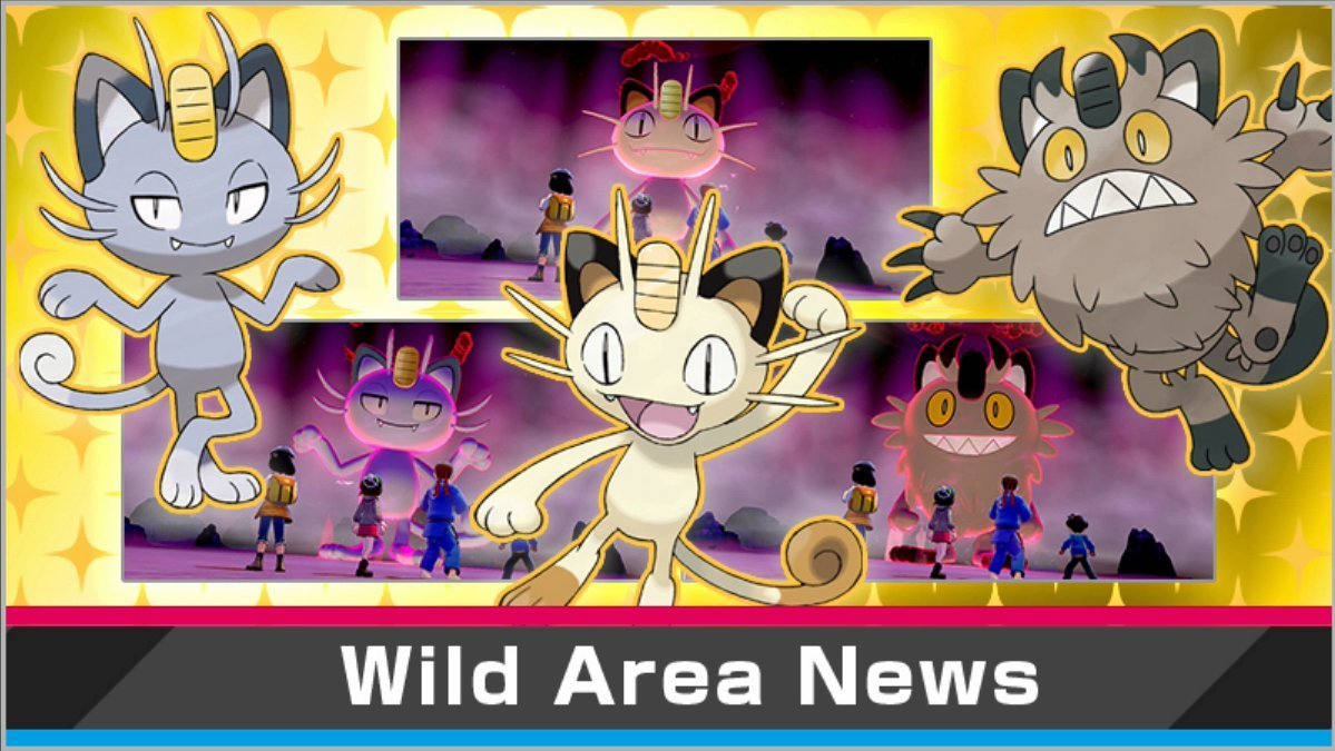 Meowth è il protagonista del nuovo Evento Raid Dynamax su Pokémon Spada e Scudo!