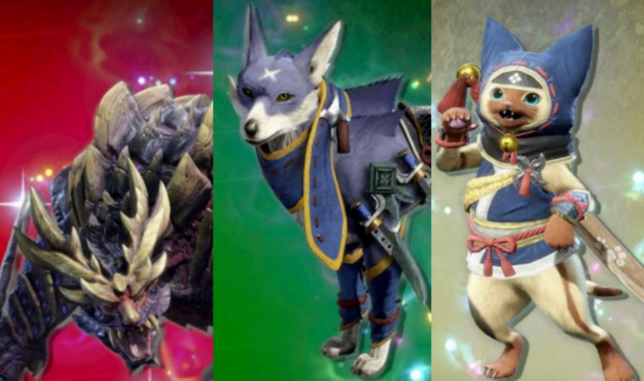 Super Smash Bros. Ultimate: disponibili tre nuovi spiriti dedicati a Monster Hunter Rise!