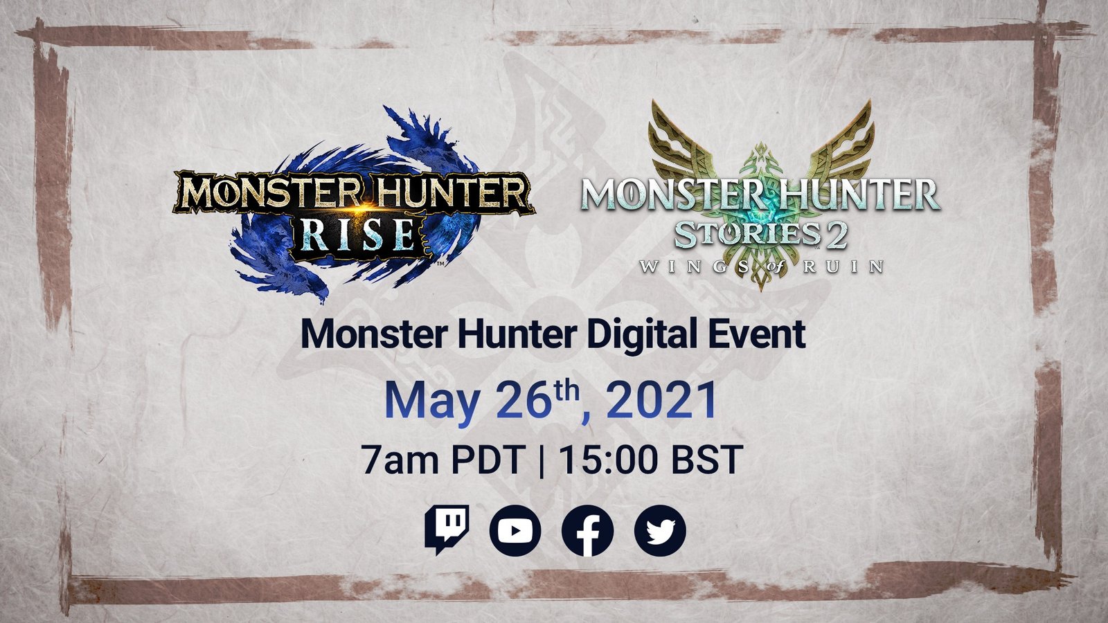 Svelata la data del Monster Hunter Digital Event di maggio!