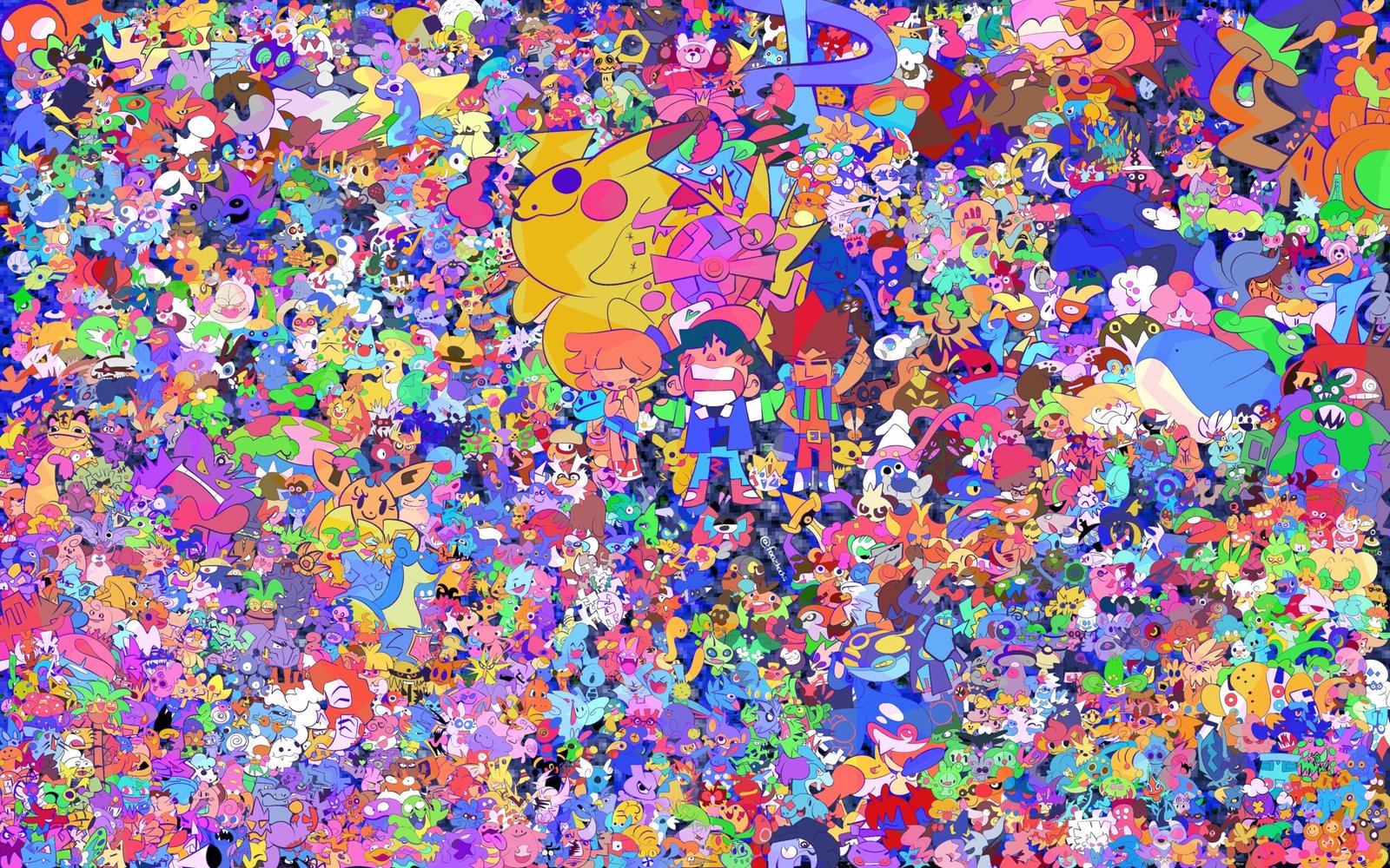 Un’artista disegna nel proprio stile tutti i Pokémon e le loro varianti!