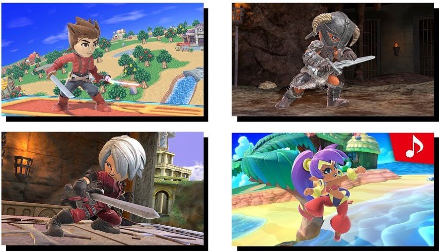 Dante di Devil May Cry e molti altri fra i nuovi Costumi Mii di Smash Ultimate