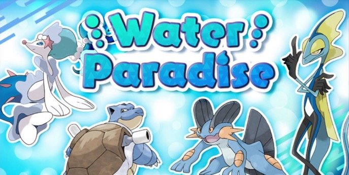 Pokémon Spada e Scudo: annunciata la Gara Online “Water Paradise”