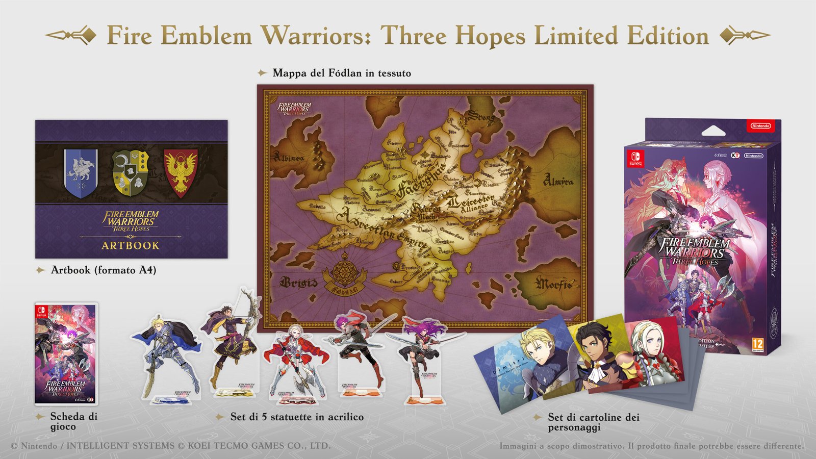 Fire Emblem Warriors: Three Hopes – disponibile il preordine della Limited Edition